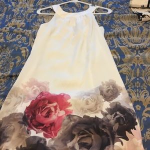 Sleeveless mini retro dress